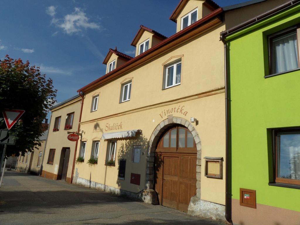 Penzion Skalicek Kunzak Bagian luar foto